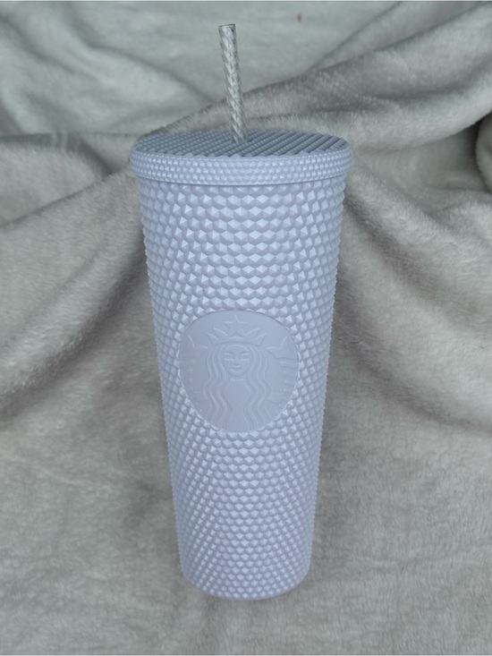 Starbucks Other - Starbucks Textured Tumbler with Straw - White NWT
